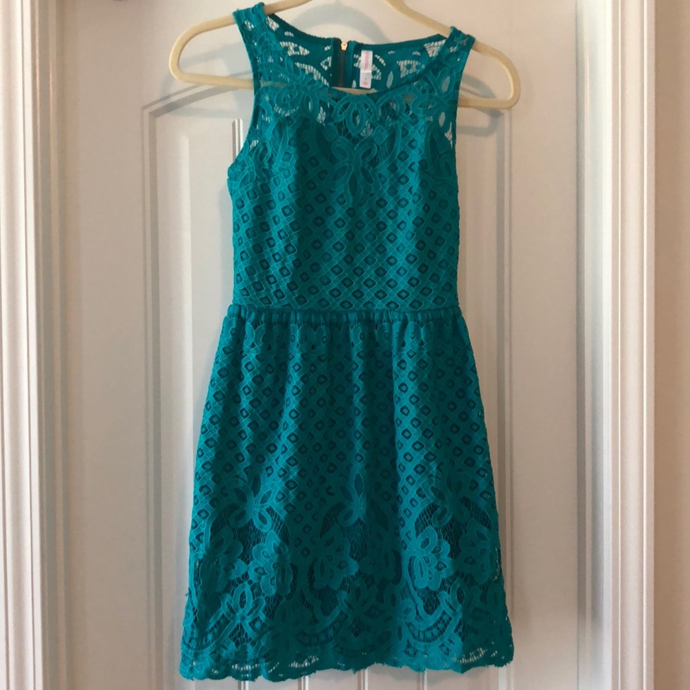 Xhilaration crochet dress
